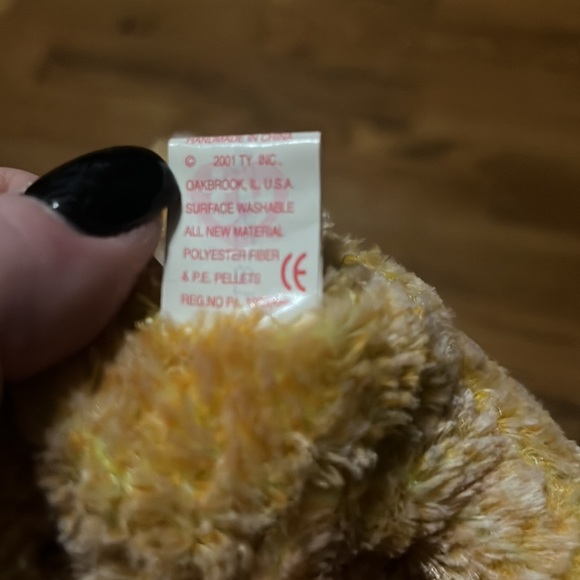 Vintage TY Original "Jinglepup" Beanie Baby born December 3, 2000 - Picture 7 of 11